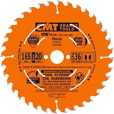 CMT ORANGE TOOLS 272.165.36H ITK Plus Finish Saw Blade HW 165X1.7X20(+15,87) Z=3