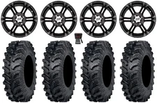 ITP SS212 14" Wheels Black 27" MT911 Tires Can-Am Defender