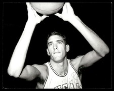 1966 Type 1 Photo Press Photo Craig Raymond signed autograph BYU (ABA, NBA SDFP 