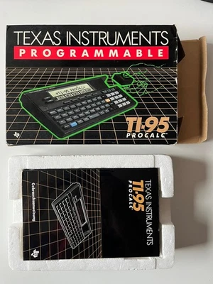 TEXAS INSTRUMENTS POCKET COMPUTER TI-95 PROCALC- OVP- Anleitung- läuft - Bild 1 von 4