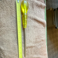 Vintage RL JAPAN Phillips cellulose acetate Screwdriver Yellow11in/28cm