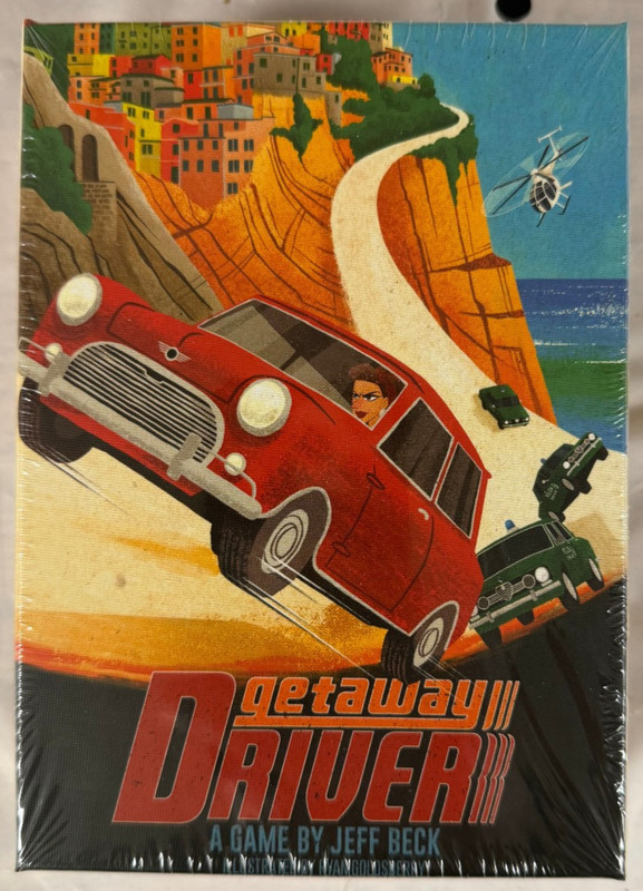 Getaway Driver Board Game - Kickstarter - New - Sealed