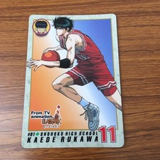 Slam Dunk Card Kaede Rukawa 91 Rare Anime