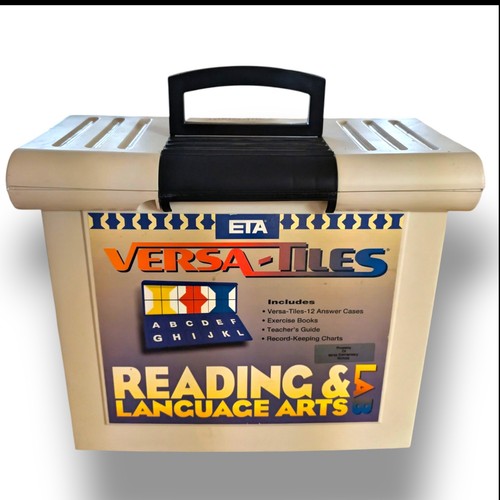 Versa Tiles VT2875 Language & Arts Lab 2 Kit Reading Program New & Complete - Picture 2 of 10