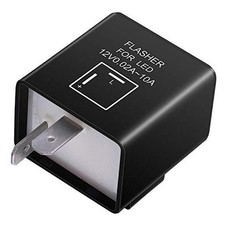 2Pin Flasher Relay 12V Motorcycle Indicators LED Light Flasher for Motorcycle