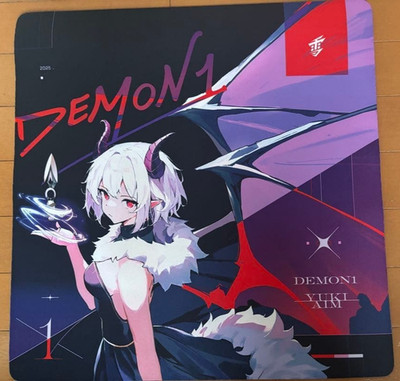 Used YUKI AIM 2025 LIMITED YukiAim Demon1 Cloth Mouse pad  VALORANT eSports Rare
