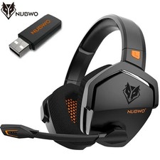 NUBWO G06 Wireless Gaming Headset with Mic Dual for PC PS4 PS5 Mobile