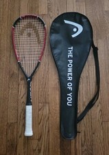HEAD NANO TI 110 TITANIUM SQUASH RACKET WITH CASE BAG