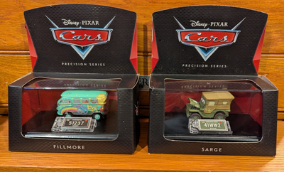 Disney Pixar Cars Precision Series Fillmore & Sarge - Original