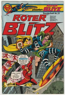 ✪ ROTER BLITZ SONDERHEFT #31 + Sammel-Ecke, Ehapa/DC 1978 COMICHEFT TOP Z1 - Bild 1 von 4