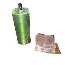 100 RITEK BUSINESS CARD CD-R W/VINYL SLEEVE,50MB,32X, 9011FDSZZZ001CDRSS & JS18