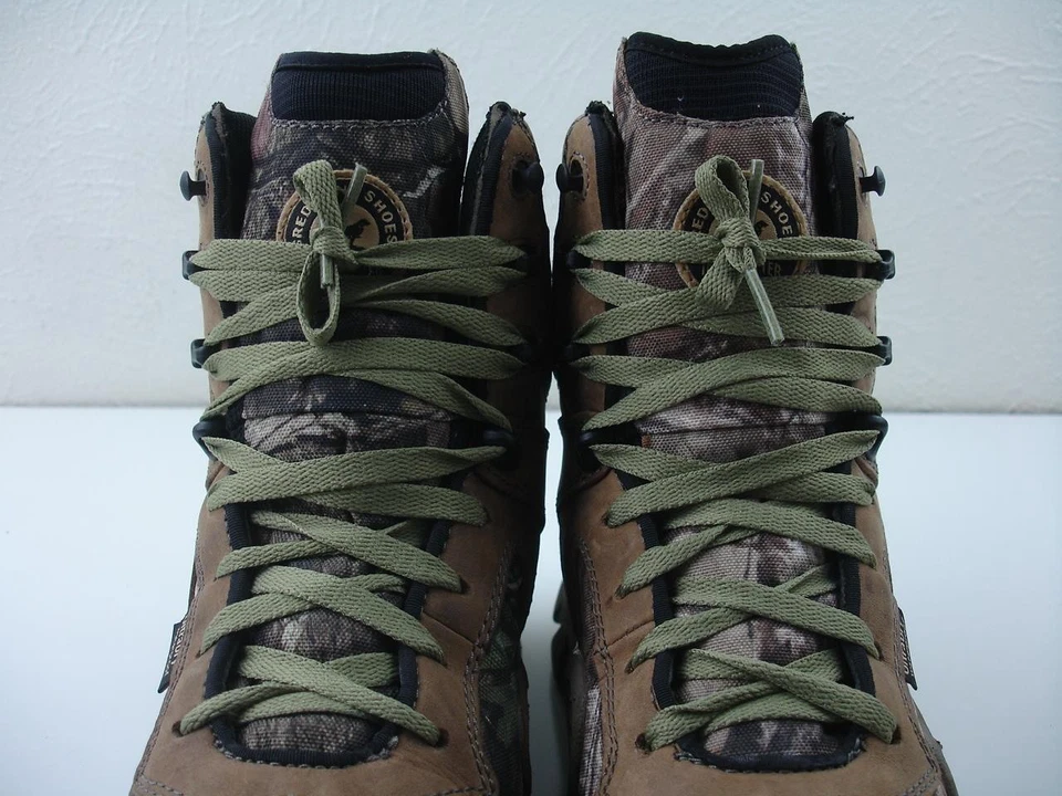 Mens 8.5 D M Red Wing Irish Setter Vaprtrek 2874 Camo Waterproof Insulated Boots - Image 4 of 4