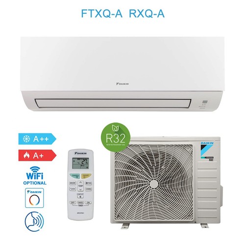 Daikin FTXQ35A RXQ35A Climatiseur 12000BTU Sensira Siesta A++/A+ Inverter Wifi R - Foto 9 di 9