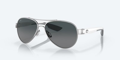 Costa Del Mar Loreto Palladium/Gray Gradient 580G Polarized Women's Sunglasses