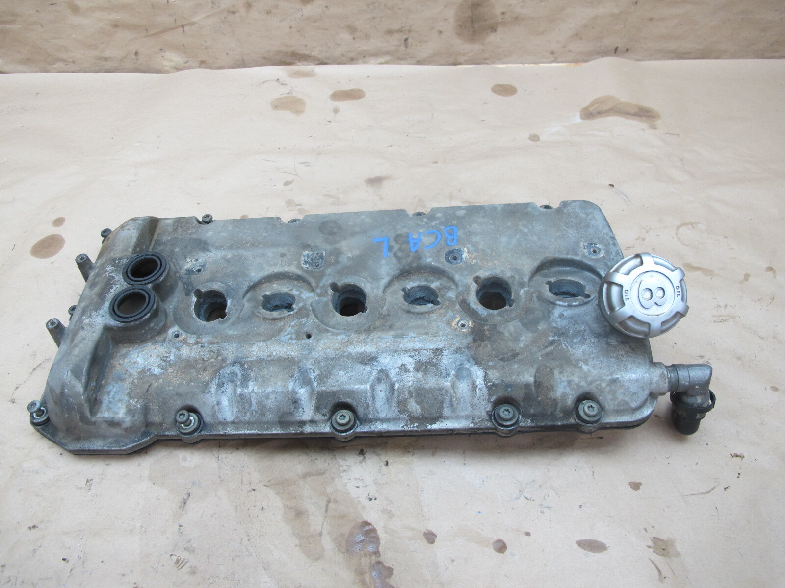 03-10 BENTLEY CONTINENTAL GTC GT FLYING SPUR 6.0L ENGINE MOTOR LEFT VALVE COVER