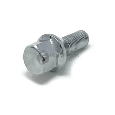 Set Of 16 Wheel Lug Bolts For Ford Ka Mk2 (2008+) Alloys - M12x1.25 Silver