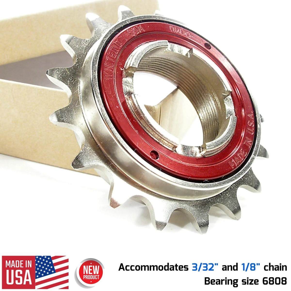 パーツ WHITE INDUSTRIES eno freewheel (red) 19T dBDlE8dYXAq0VZ0mvnwCOq_txpnvIK