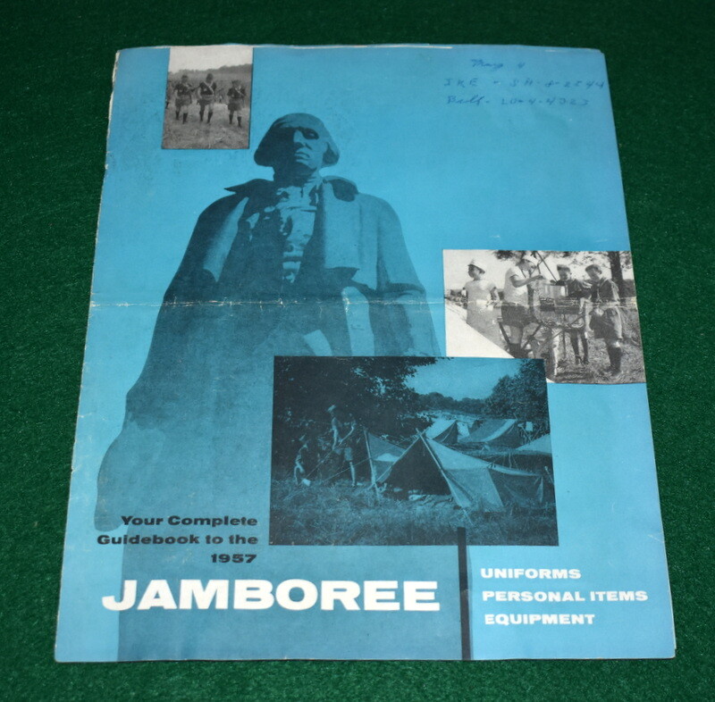 VINTAGE BOY SCOUT EQUIPMENT GUIDEBOOK 1957 NATIONAL JAMBOREE eBay