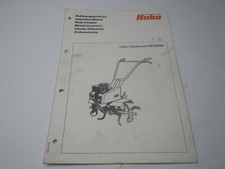 Ersatzteilliste Hako-Combinette 106 (3630) Original Hako Hausdruckerei