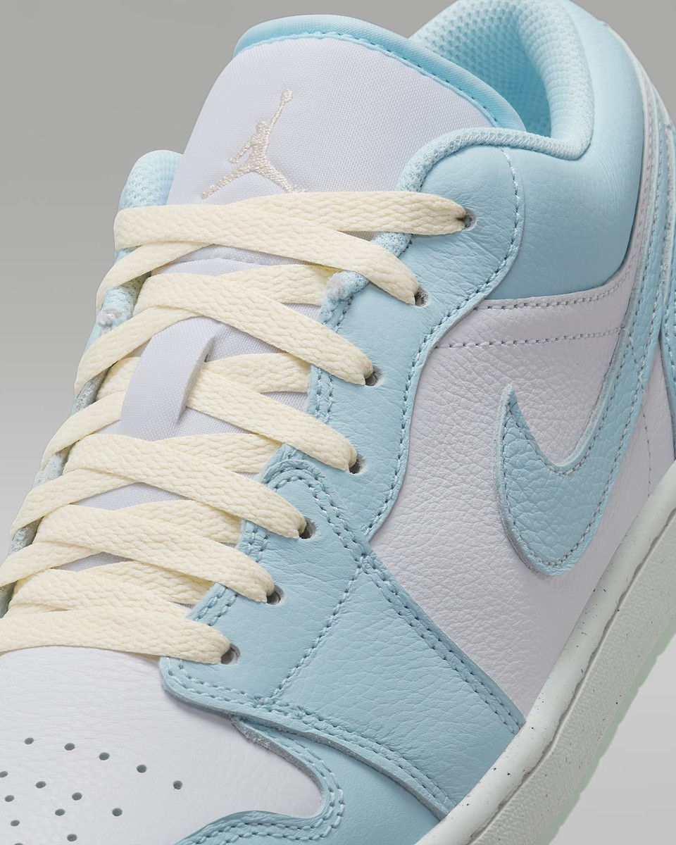 Nike Air Jordan 1 Low 水色 DC0774-141 Nike Jordan 1 Low Aluminum Ice Blue White Sky