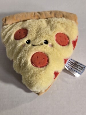  Squishables slice of pepperoni pizza 7'' plush vguc Pre-owned 