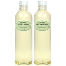 Premium 100 Pure Organic Cold Pressed Best Cotton Seed Oil 2 oz up to 7 LB
