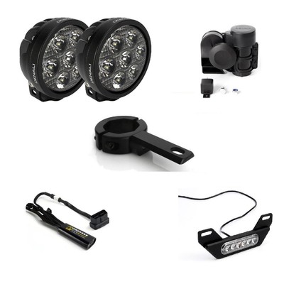 Denali D7 LED Licht Kit schwarz Triumph Tiger 1200 GT 2022 - 2023