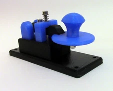 Blue Lightweight Navy Style Morse Code Straight Key