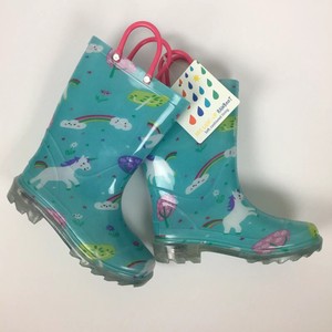 light up rain boots unicorn