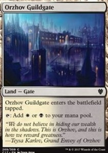 Orzhov Guildgate x4 - Commander 2017 - NM-Mint, English - Commander 2017