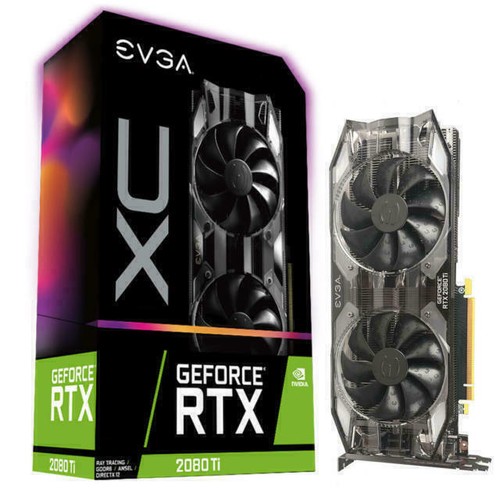 EVGA NVIDIA GeForce RTX 2080 Ti 11GB GDDR6 Graphics Card (11G-P4-2382-KR)