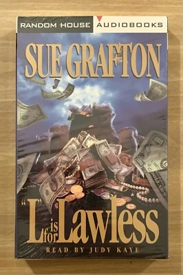 Audiobook ~ Sue Grafton ~ “L” Is For Lawless ~ 2 Cassettes ~ 3 Hrs ~ 1995 ~ !🆕! - Image 1 of 3