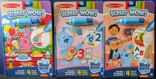 Melissa And Doug Water Wow Blue's Clues And You Reusable Activity 3 Books Pen