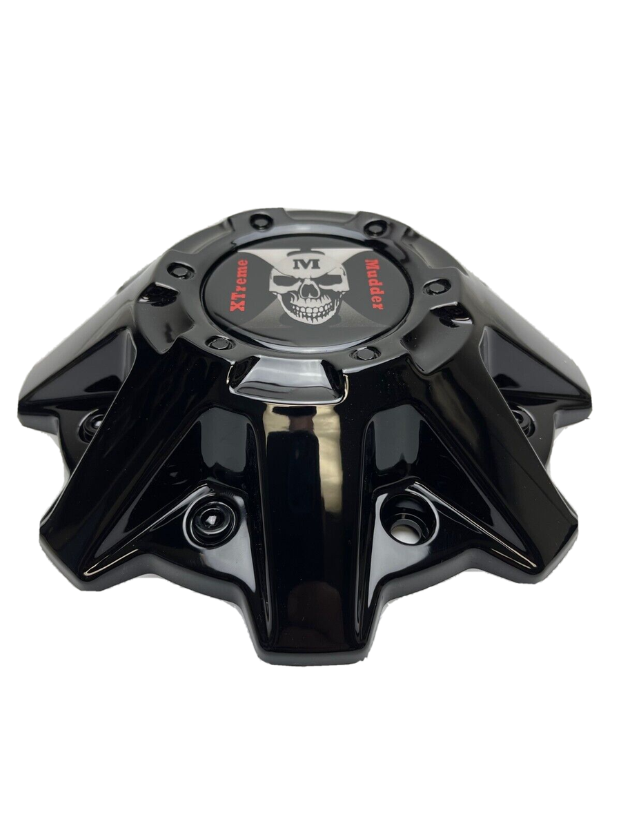 Xtreme Mudder Gloss Black Wheel Center Cap 320-CAP | eBay