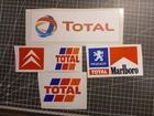 TOTAL Fuel Gas Station Sticker