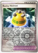 Rocky Helmet - 193/198 - Reverse Holo - Pokemon - Scarlet & Violet - NM/M