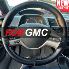 For 2000 2001 Gmc Yukon Xl 1500 2500 Slt Sle -38cm Leather Steering Wheel Cover For 2000 2001 Gmc Yukon Xl 1500 2500 Slt Sle -38cm Leather Steering Wheel Cover