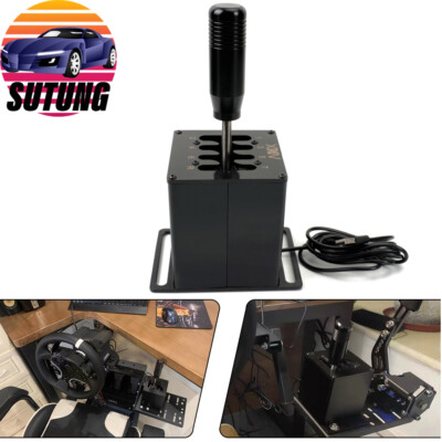 USB H Shifter 7+R For Thrustmaster Logitech G29 Steering Wheel SIM Racing Games