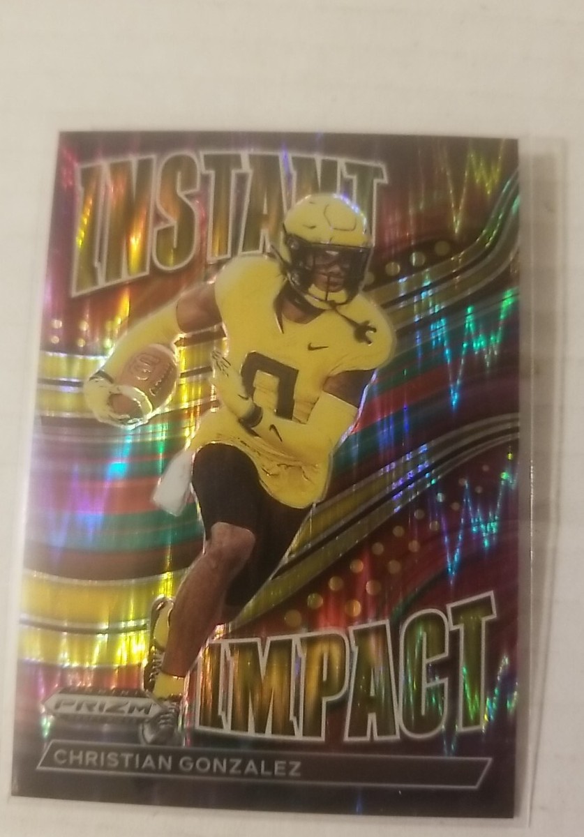 2023 Prizm Instant Impact Gold Flash Prizm #11-25 Christian