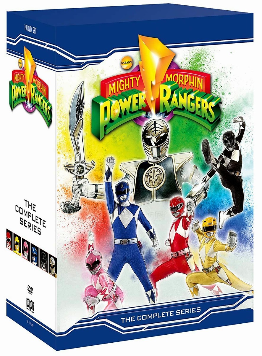 Mighty Morphin Power Rangers 完全版 DVD 19枚 Mighty Morphin Power Rangers Complete Original 1990s Classic