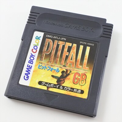 Gameboy Color PITFALL GB pit fall Cartridge Only Nintendo 1727 gbc