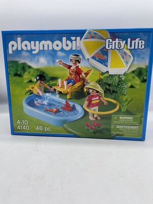 Playmobil 4140 City Life Planschbecken Gartenparty Sommerurlaub Neu Versiegelt