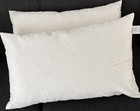 Pottery Barn Blue Textured Pillows w/Yellow Stripe 16 X 26 Covers and Inserts — photo 10