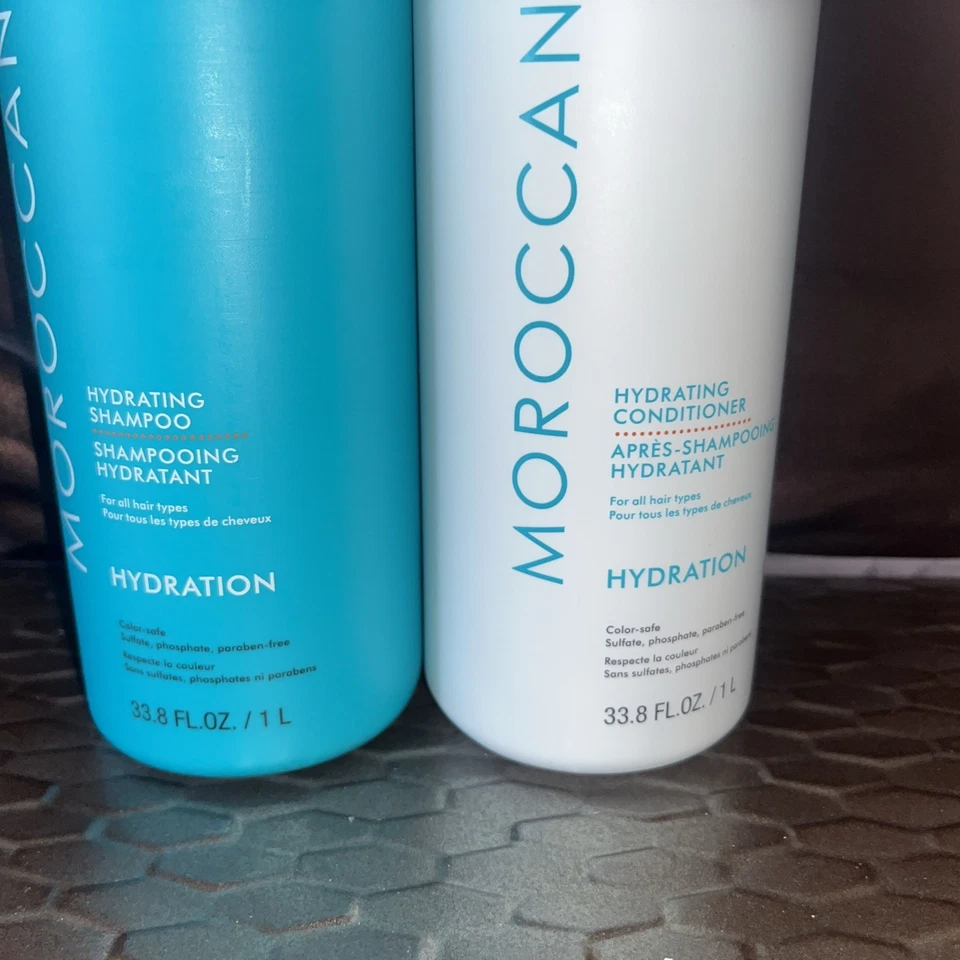 Moroccanoil HYDRATING Shampoo & Conditioner Duo Set 33.8 oz  USED  - Image 2 of 2