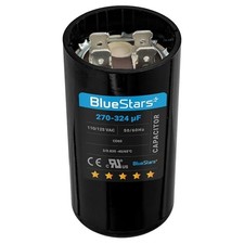 Motor Start Capacitor 270-324 uF 110-125VAC