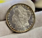 1885 CC  US   Morgan Silver Dollar $ 1 Nice Unc Semi PL.