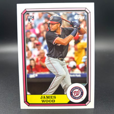 2025 Topps Archives - 1987 Topps Boardwalk and Baseball James Wood #87BB-3 (RC)