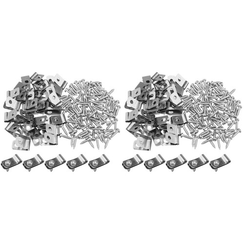 2 Pieces Metal Livestock Fence Clip Practical Clips Industrial Wire ...