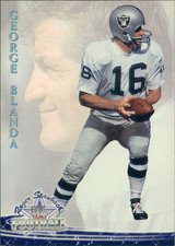 1994 Ted Williams Card Company Roger Staubach's NFL Football - George Blanda #45