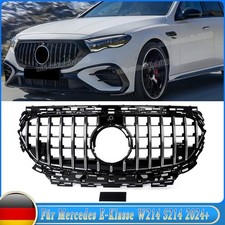 GT Grill K&uuml;hlergrill Frontgrill Glanz Schwarz F&uuml;r Mercedes E-Klasse W214 Sport
